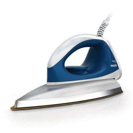 philips_750w_dry_iron_gc103-02_dropshop-1-441x441 (2) Philips 750 Watt For Faster Heating Dry Iron (GC103/02) - Image 1